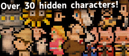 Over 30 hiden characters!